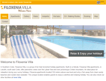 Tablet Screenshot of filoxenia-villa.gr